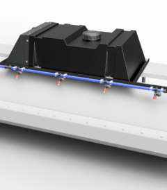 Sistema de riego para compactador de tambor liso