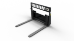 Tablero porta pallet para minicargadora.
