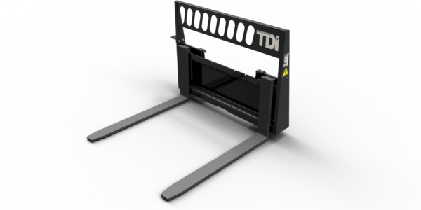 Tablero porta pallet para minicargadora.