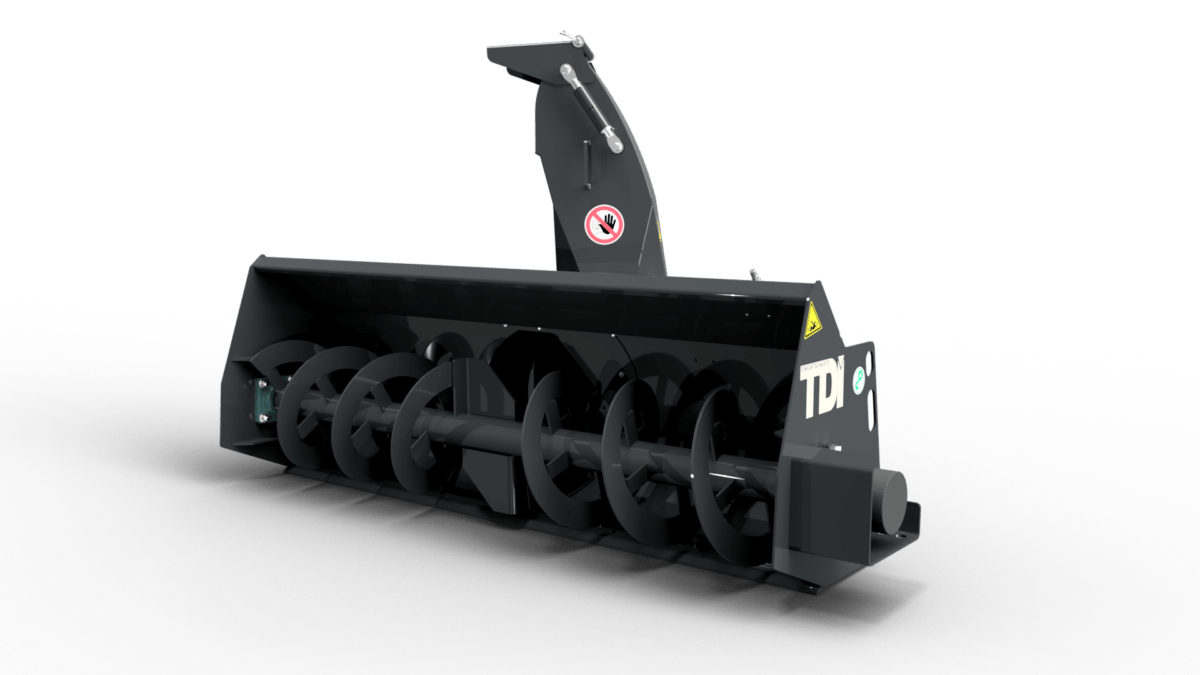 Turbina quitanieves para minicargadora
